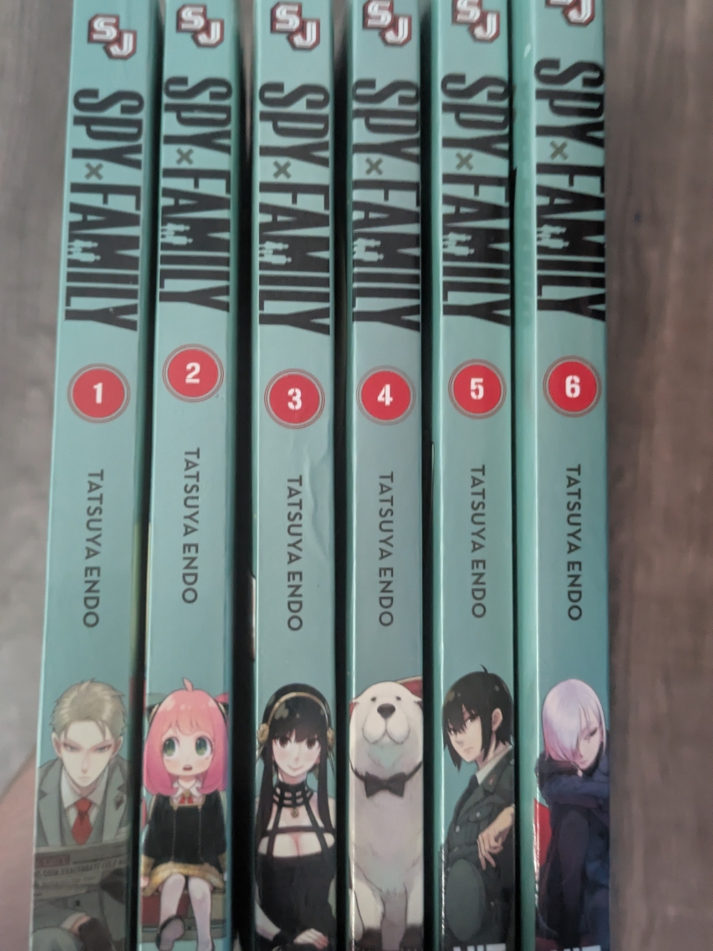 Spy x Family Vol. 1-6 Book Set
